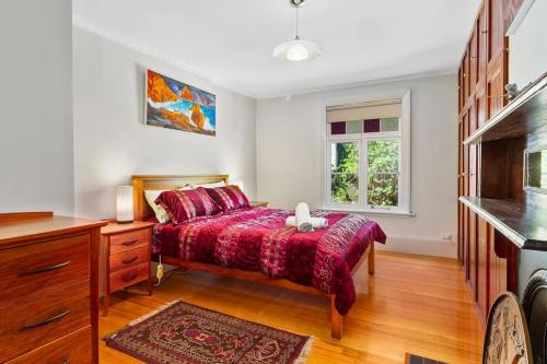 Character home, beautifully renovated Hobart - inner city bedroom
