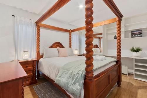Contemporary home nestled in bush bedroom 1
